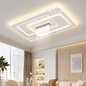 48x48mm Dual-Color Iron & Acrylic Ceiling Light