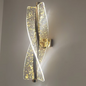 French Gold Spiral Light Luxury Wall Light