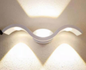 Modern Aluminum Dual-Color Ceiling Light