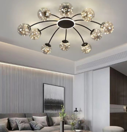 Nordic 10-Head Ceiling Light | Modern Luxury Design