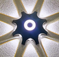 Gear Star Outdoor Wall Light