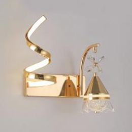 Rose Gold Flowing Light Wall Lamp