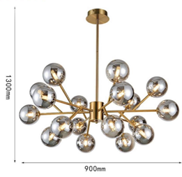 Nordic Modern 15-Head Ceiling Light | Artistic Luxury Design